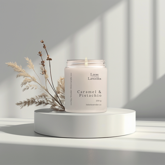 Caramel and Pistachio