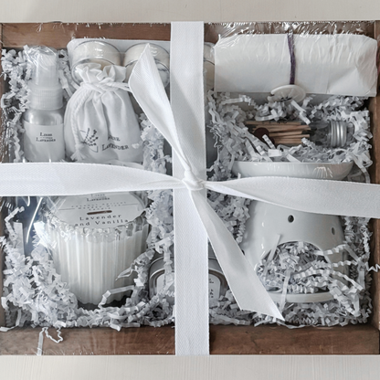 Tea Stained Wooden Gift Crate